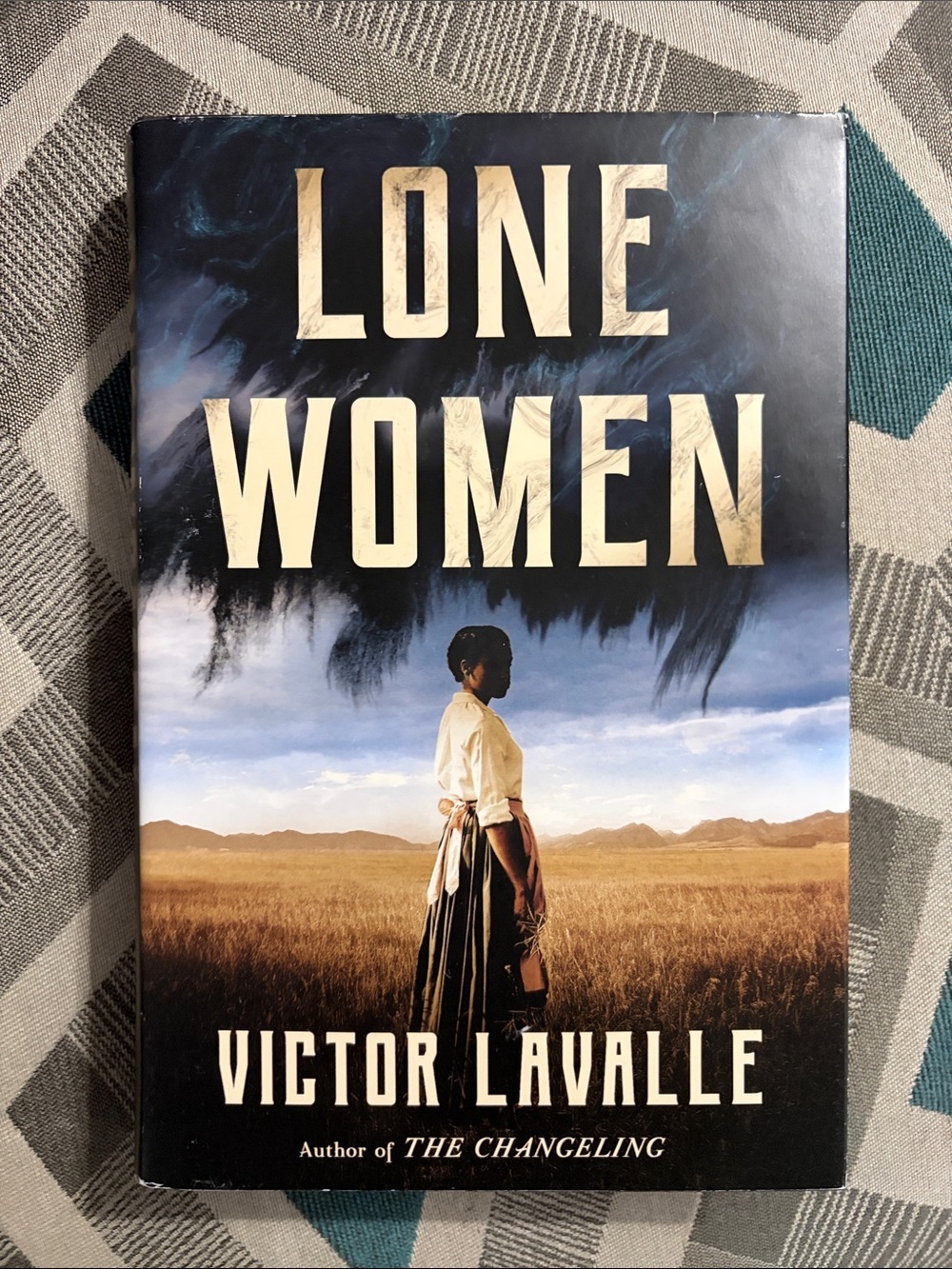 Lone Women by Victor LaValle - Hardcover with Dust Jacket (Black, Tan, Blue)